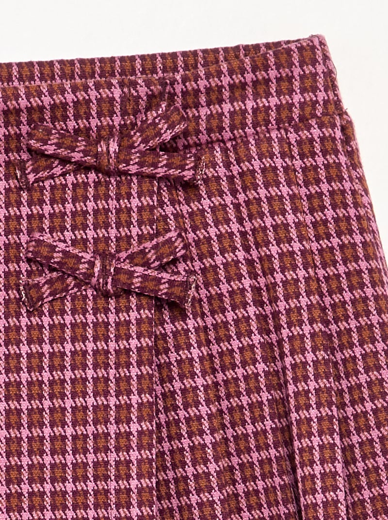 Gonna pantaloncino a fantasia Rosa - Kiabi