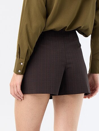 Gonna pantaloncino con gioiello fantasia