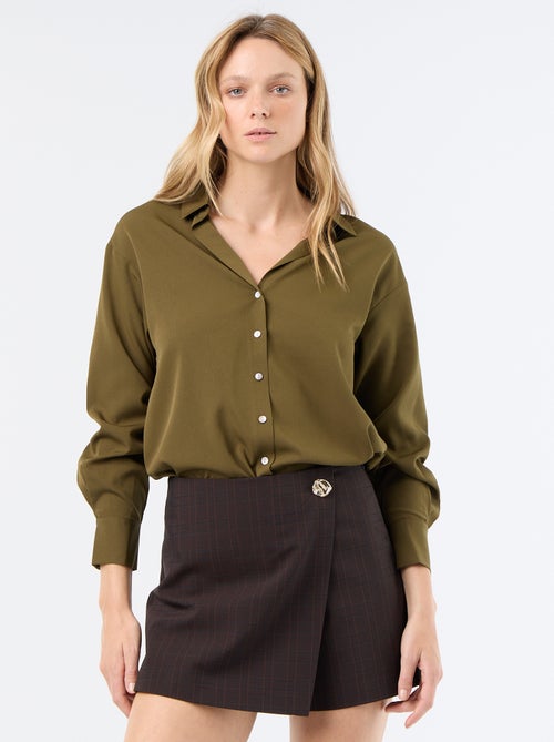 Gonna pantaloncino con gioiello fantasia - Kiabi