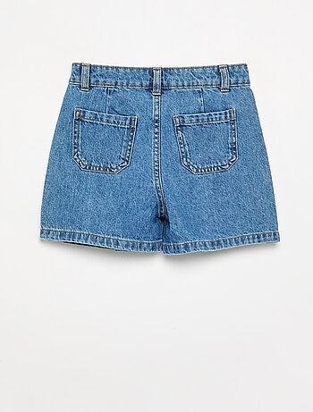 Gonna pantaloncino corta in denim