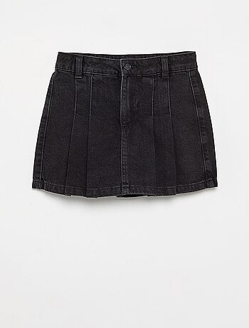 Gonna pantaloncino corta in denim