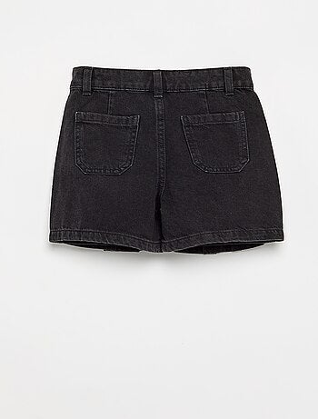 Gonna pantaloncino corta in denim