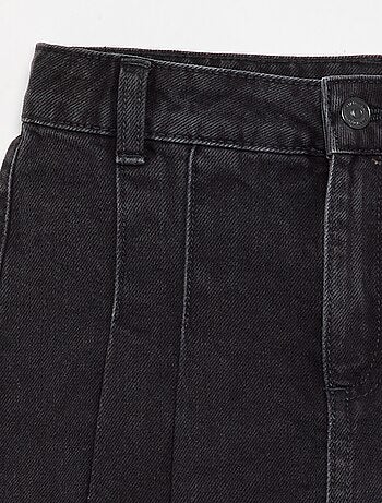 Gonna pantaloncino corta in denim