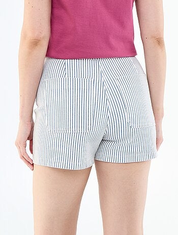 Gonna pantaloncino in denim