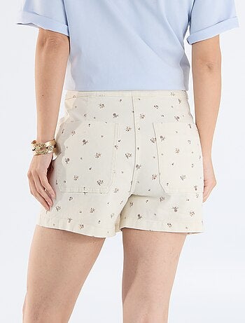 Gonna pantaloncino in denim