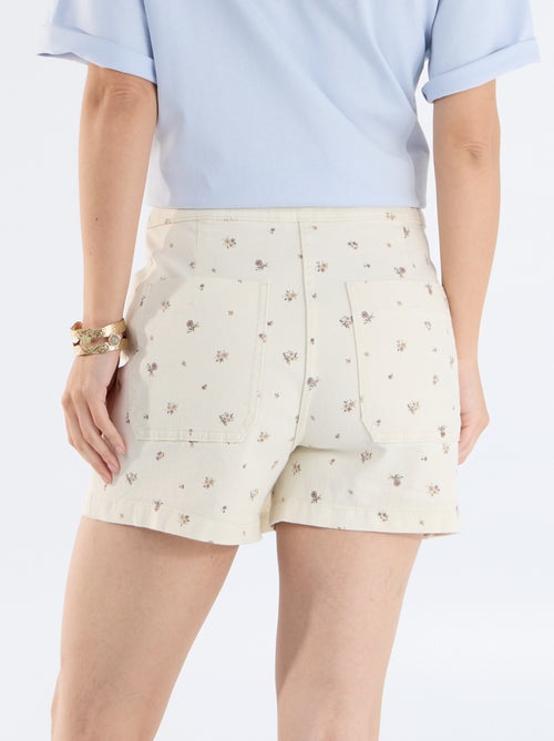 Gonna pantaloncino in denim - Kiabi