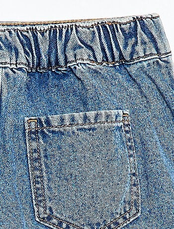 Gonna pantaloncino in denim