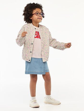 Gonna-pantaloncino in denim