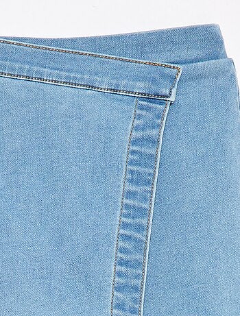 Gonna-pantaloncino in denim