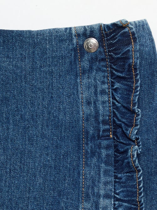 Gonna-pantaloncino in denim - Kiabi