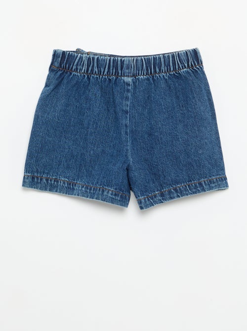 Gonna-pantaloncino in denim - Kiabi