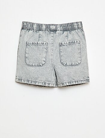 Gonna-pantaloncino in denim