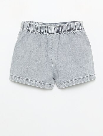 Gonna-pantaloncino in denim