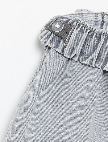 Gonna-pantaloncino in denim