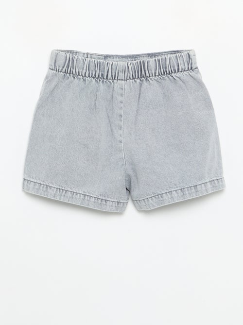 Gonna-pantaloncino in denim - Kiabi