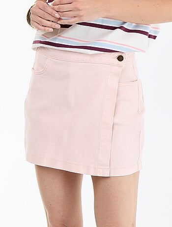 Gonna pantaloncino in denim