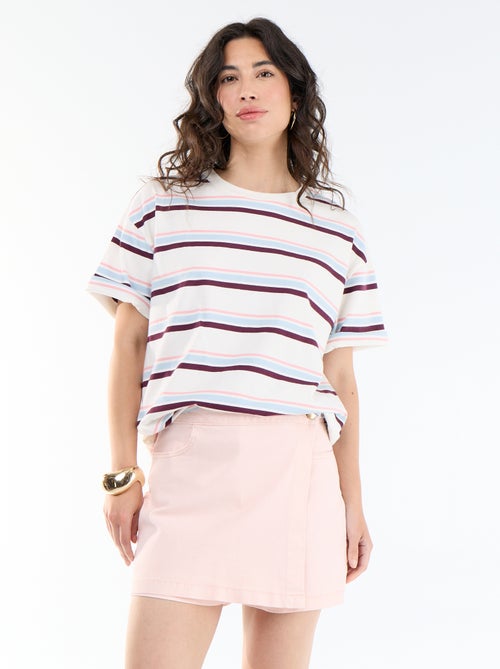 Gonna pantaloncino in denim - Kiabi