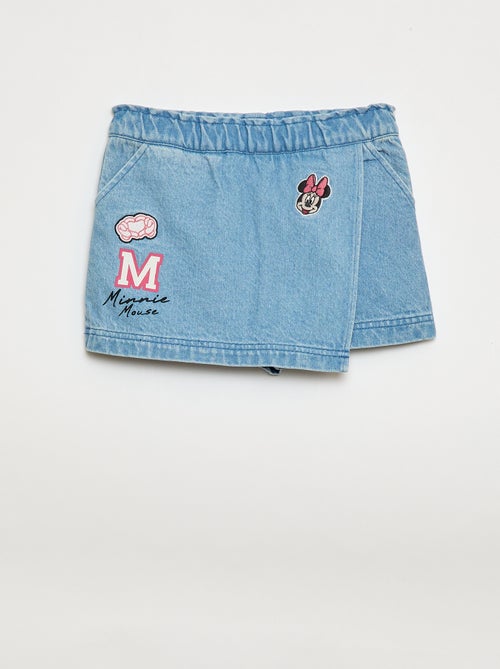 Gonna-pantaloncino in jeans 'Minnie' 'Disney' - Kiabi
