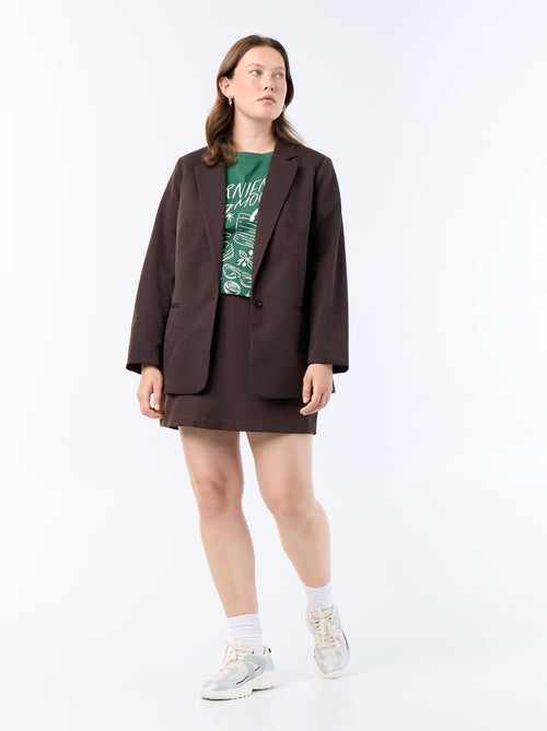 Gonna pantaloncino in maglia spessa - Kiabi
