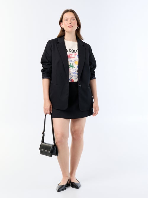 Gonna pantaloncino in maglia spessa - Kiabi