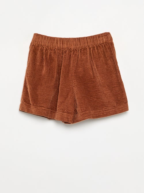 Gonna-pantaloncino in velluto a costine - Kiabi