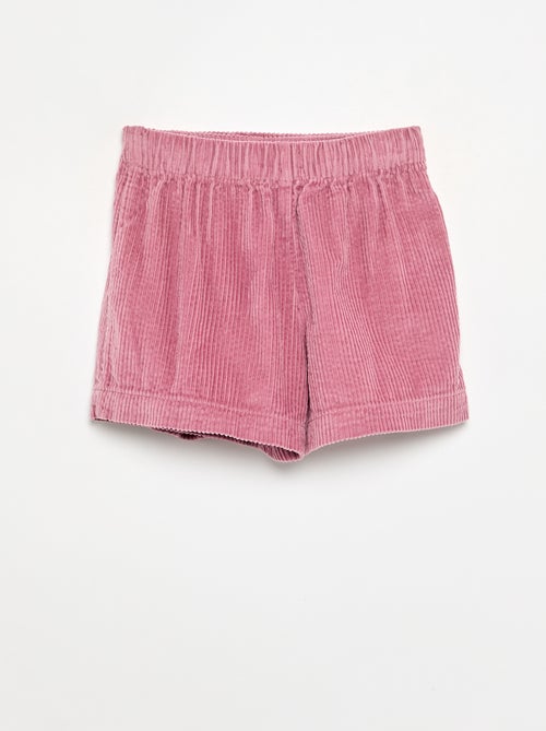Gonna-pantaloncino in velluto a costine - Kiabi