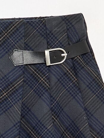 Gonna pantalone a quadri