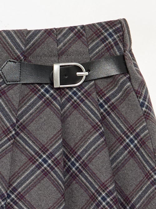 Gonna pantalone a quadri - Kiabi Gonna pantalone a quadri - Kiabi