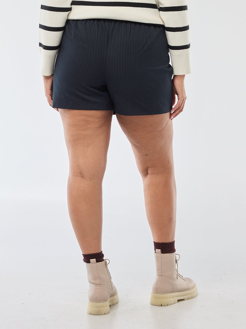 Gonna pantalone a vita alta Blu - Kiabi