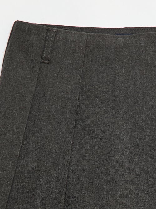 Gonna-pantalone corta a quadri - Kiabi