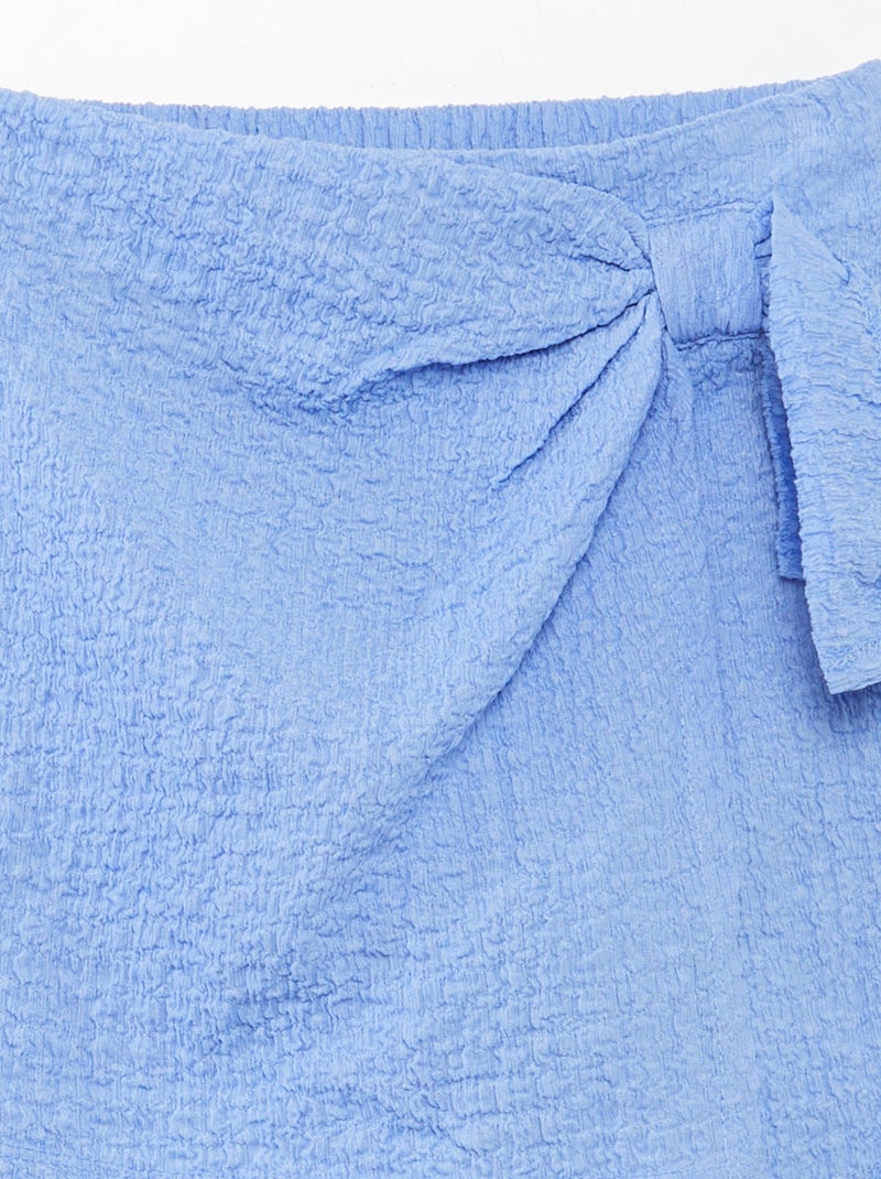 Gonna pantalone corta BLU - Kiabi