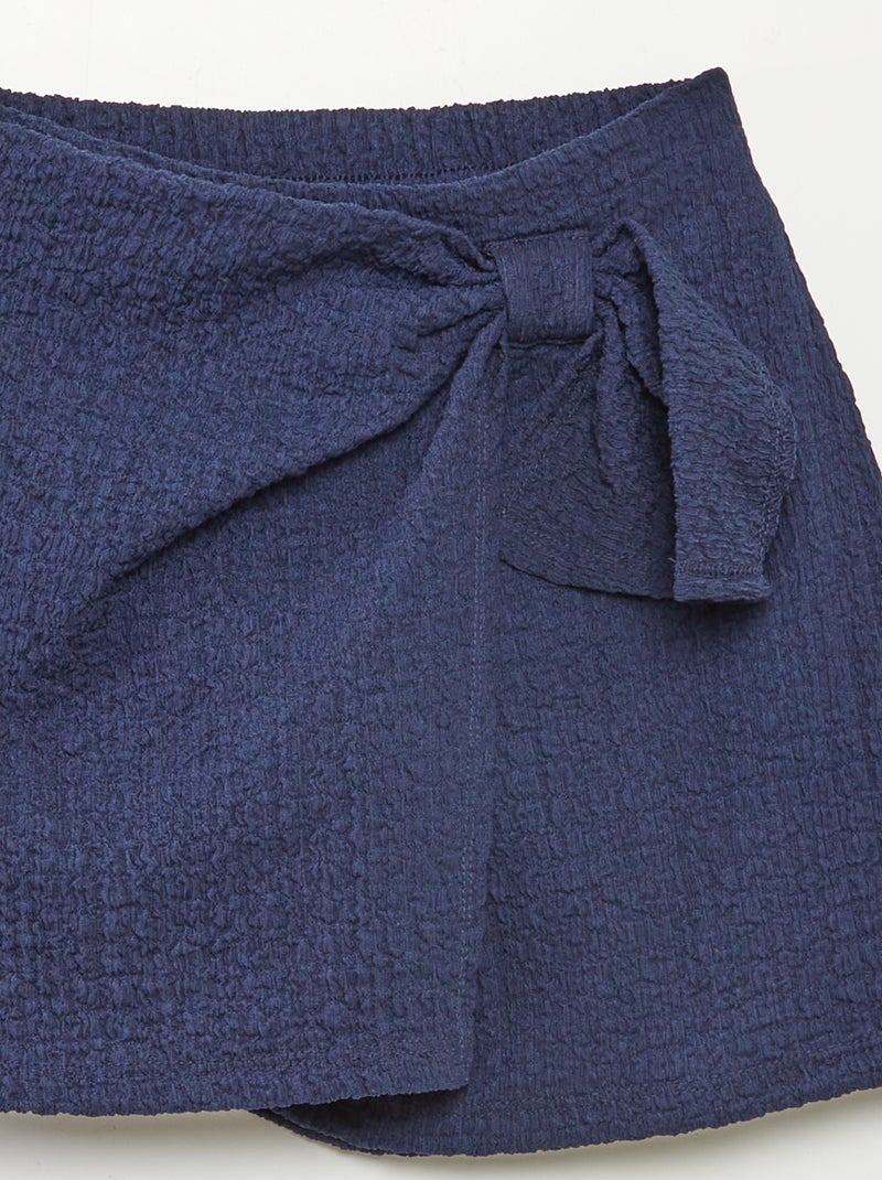 Gonna pantalone corta NERO - Kiabi