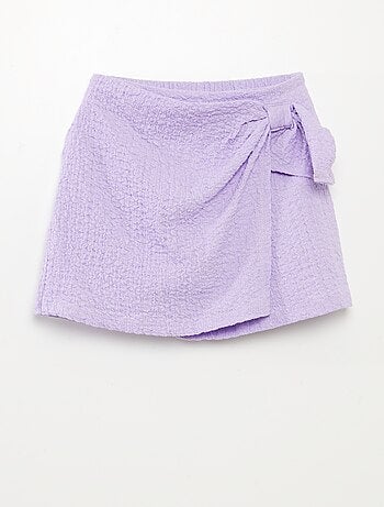 Gonna pantalone corta