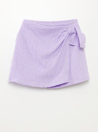 Gonna pantalone corta