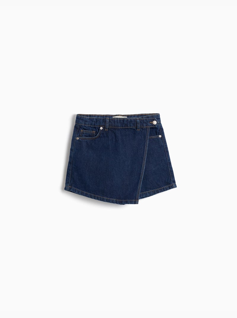 Gonna pantalone in denim, MO Fashion Blu - Kiabi