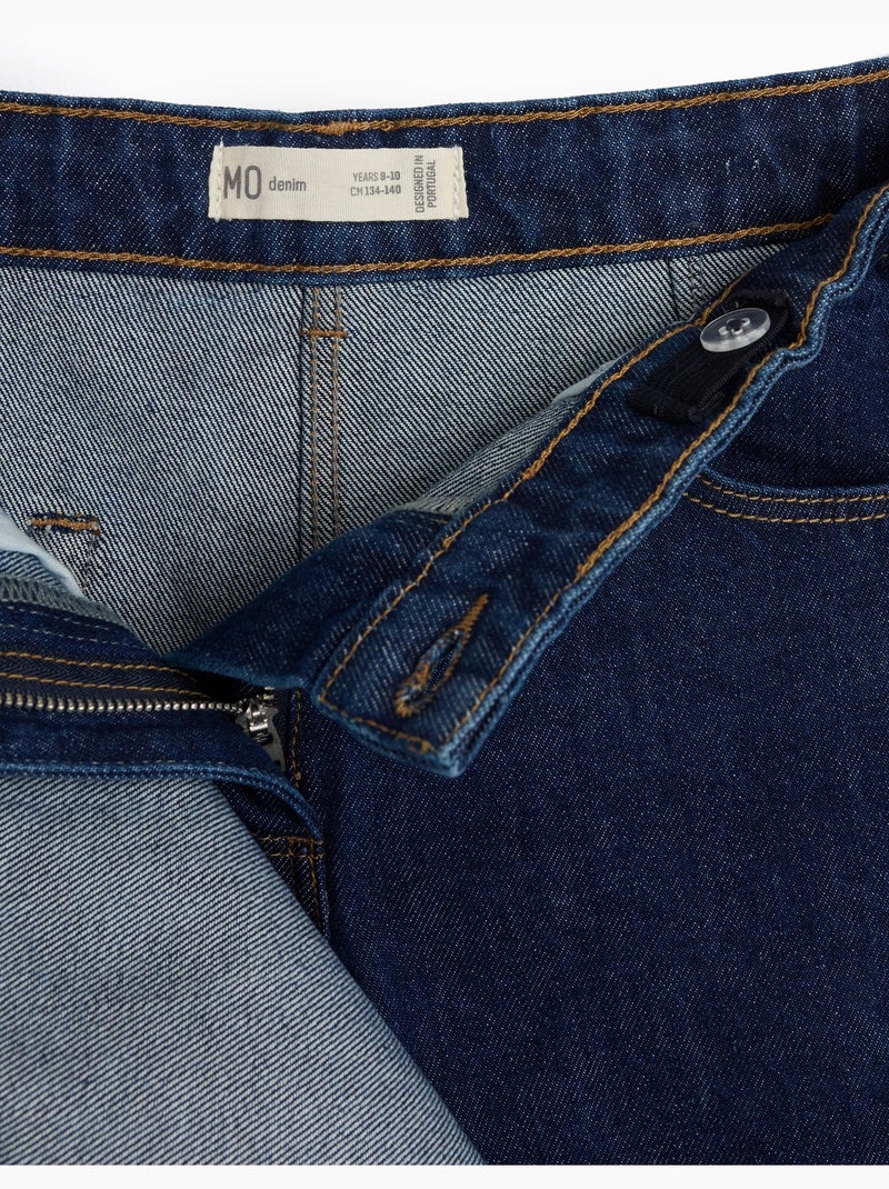 Gonna pantalone in denim, MO Fashion Blu - Kiabi