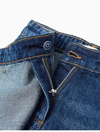 Gonna pantalone in denim, MO Fashion