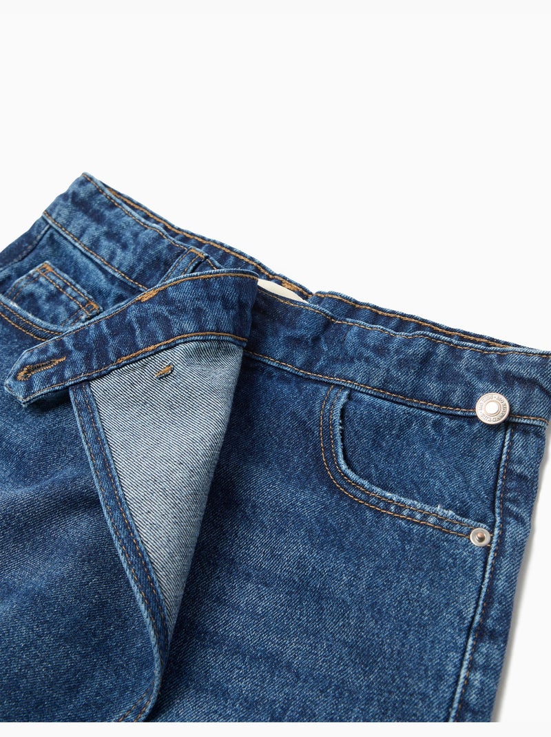Gonna pantalone in denim, MO Fashion Blu - Kiabi