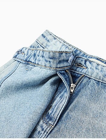 Gonna pantalone in denim, MO Fashion