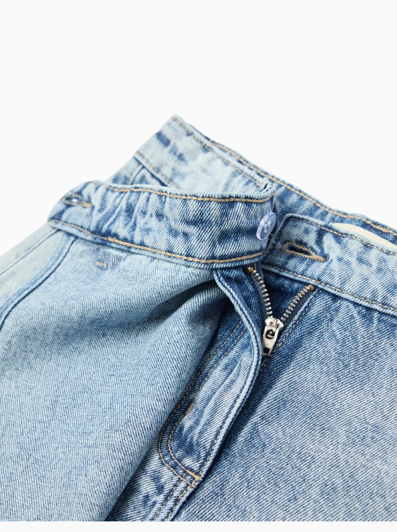 Gonna pantalone in denim, MO Fashion Blu - Kiabi