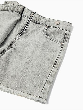 Gonna pantalone in denim, MO Fashion
