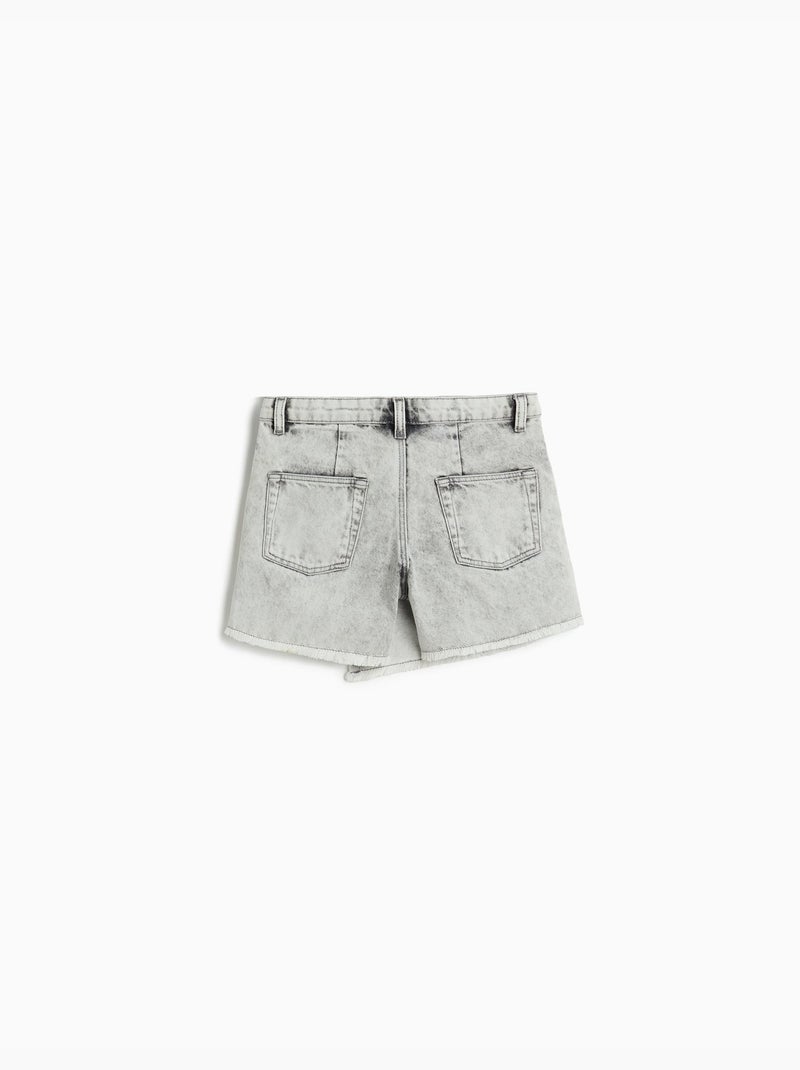 Gonna pantalone in denim, MO Fashion Grigio - Kiabi