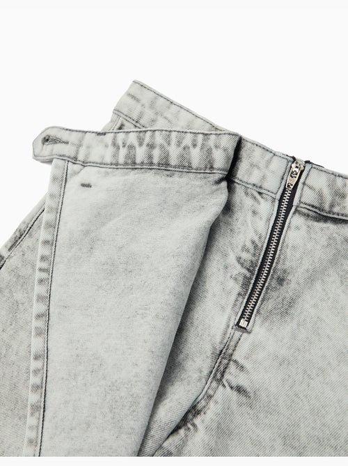 Gonna pantalone in denim, MO Fashion - Kiabi Gonna pantalone in denim, MO Fashion - Kiabi