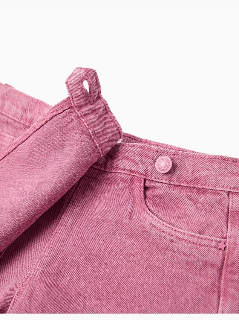 Gonna pantalone in denim, MO Fashion Rosa - Kiabi