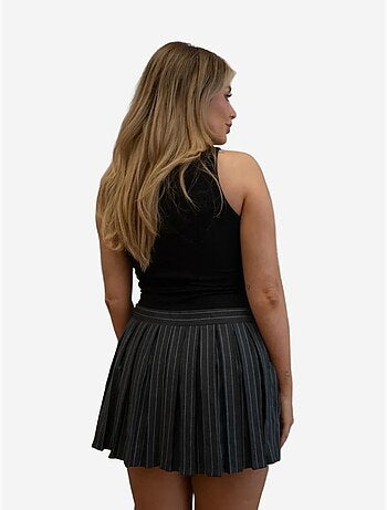Gonna-pantalone parker a righe sottili hiccup