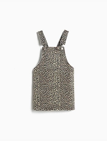 Gonna salopette animalier, MO Fashion