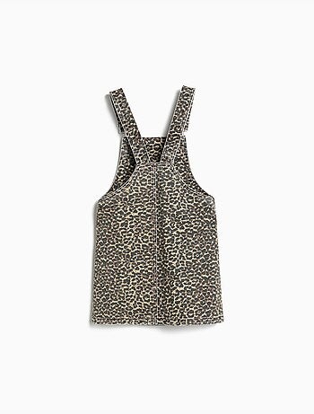 Gonna salopette animalier, MO Fashion