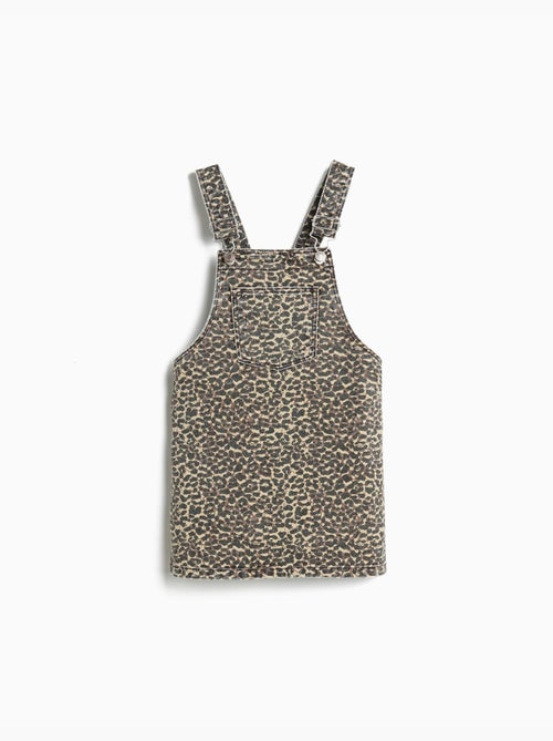 Gonna salopette animalier, MO Fashion - Kiabi