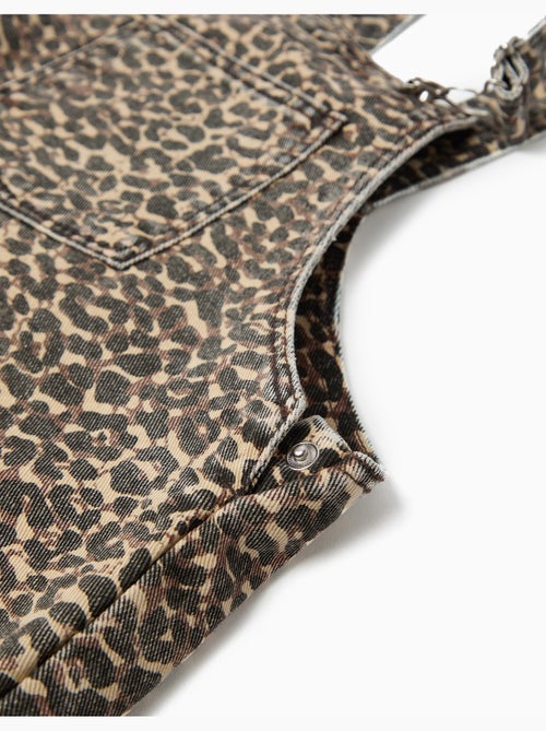 Gonna salopette animalier, MO Fashion - Kiabi