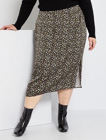 Saldi Gonne lunghe taglie forti a prezzi scontati da donna - Moda - nero -  Kiabi